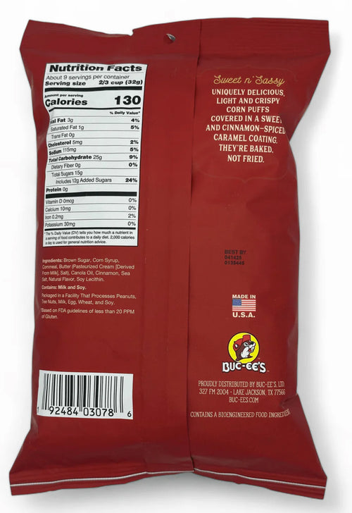 Buc-ee’s Beaver Nuggets – Cinnamon Sweet