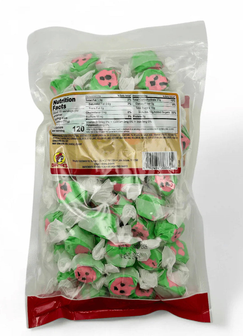 Buc-ee’s Saltwater Taffy – Watermelon Flavor