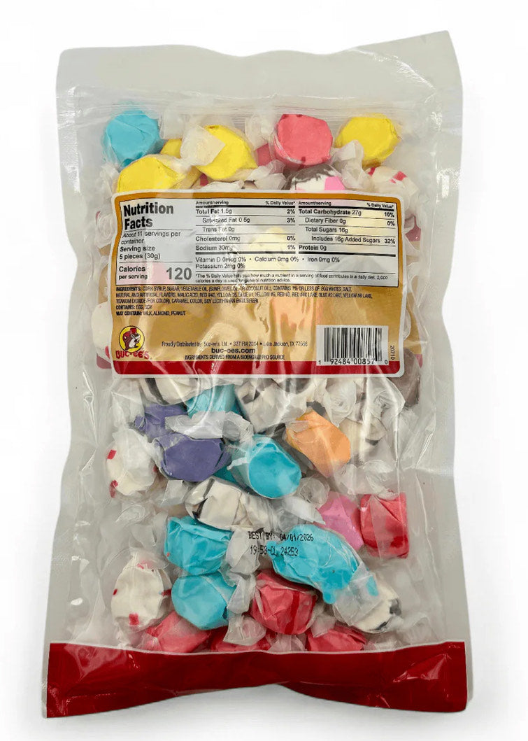 Buc-ee’s Saltwater Taffy – Assorted Flavors