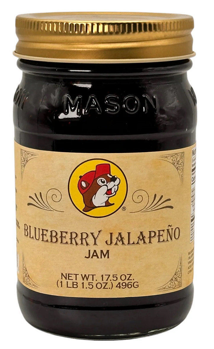 Buc-ee’s Blueberry Jalapeño Jam – Sweet with a Spicy Kick